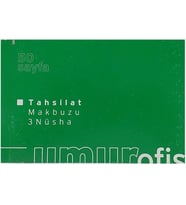TAHSİLAT MAKBUZU 3 NÜSHA 50 YAPRAK OTOKOPİLİ