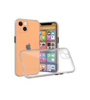 Newface Apple iPhone 13 Mini Kılıf Miami Şeffaf Silikon - Şeffaf