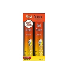 Efervit Defence 20 Efervesan Tablet - 2.li Paket