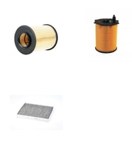 Bosch Filtre Bakım Seti Volvo C30 1.6 D 109 Beygir Dizel 2007-2012 Hava + Yağ f. + Polen Filtre Sardes
