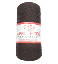 Angel Çanta Aksesuar Angel Koyu Kahve Renk Polyester Makrome No:23