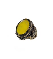 Zirkon ve Paraiba Taşlı Yüzük  250056253G22Y (Gümüş)