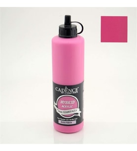 Hybrid Multisurface Akrilik Boya 500 ml. H-025 FUŞYA