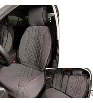 Space Elegance 5'li Koltuk Kılıfı Set Minder Gri / KLMNY549