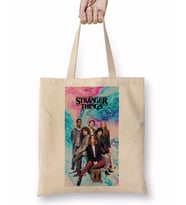 Stranger Things 010 Bez Çanta Uzun Saplı