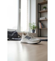 Enoch Ortopedik Ultra Hafif Şeritli Fileli Çoraplı Sneaker Spor Ayakkabı
