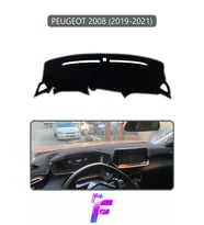 PEUGEOT 2008 (2019-2021) Uyumlu Torpido Örtüsü Yansıma Önleyici Tam Koruma Kolay Montaj J2