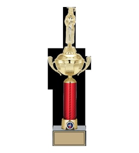 ODAK KUPA - Figürlü Kupalar - Mezuniyet Kadın Figürlü Kupalar FG-054 A - 46 cm