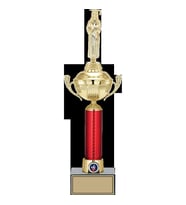ODAK KUPA - Figürlü Kupalar - Mezuniyet Kadın Figürlü Kupalar FG-054 A - 46 cm