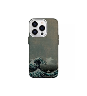 Iphone 14 Pro Uyumlu Dağcı Tasarimli Lüks Silikon Kilif (Çok Renkli)
