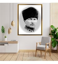 ÇERÇEVELİ ATATÜRK TABLO S261