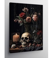 Kanvas Tablo Memento Mori Ölümü Hatırla