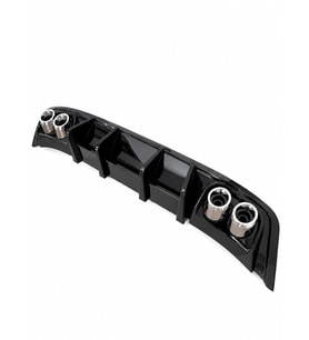 Seat İbiza 4 çıkış görünümlü difüzör pianoblack 2013-2017 arası uyumlu
