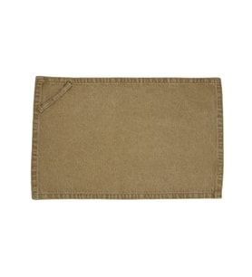 Amerikan Servis Denim Düz Tarçın Renk 35 x 50 Cm
