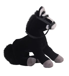 At Siyah Peluş 36 cm