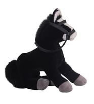 At Siyah Peluş 36 cm