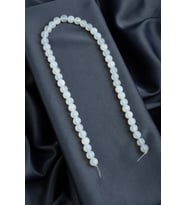 Opal Doğal Taş Mat Küre Kesim 8mm Dizi [AB]