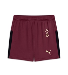 Puma Gsk Shorts Replica Jr W/Blocking W/O Genç Galatasaray 25/26 Futbol Şortu 77982403 Siyah
