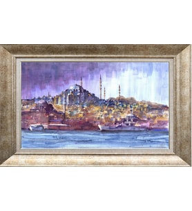 GÜMÜŞ ÇERÇEVELİ TABLO N615