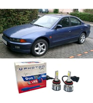 Mitsubishi Galant Led Xenon Kısa Far Ampulü H7 Duo Yeni Seri Beyaz 1998+