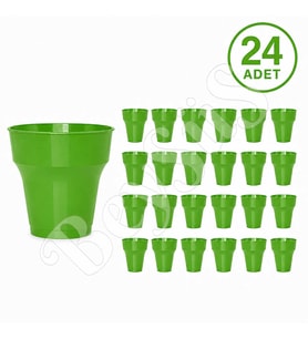 Parti Plastik Bardak 24lü Yeşil