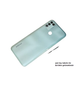 Infinix HOT 10 PLAY KASA ARKA Pil Batarya Kapağı YEŞİL