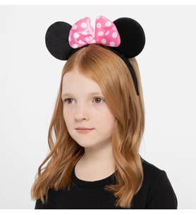 Nessiworld Pembe Fiyonklu Minnie Mouse Tacı Kulak NessiWorld