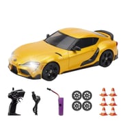 Hstar Uzaktan Kumandalı Işıklı Drift Arabası Supra Sarı