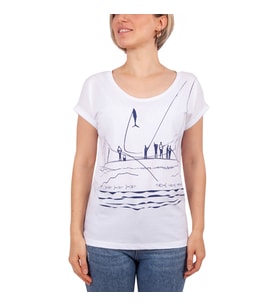 Biggdesign Balıkçılar T-Shirt (Beyaz)