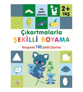 Çıkartmalarla Şekilli Boyama 2 Yaş Üstü