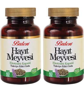 Balen Hayıt Meyvesi Ekstraktı 60 Kapsül x 2 Adet