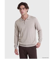 LCW Vision Gri Polo Yaka Erkek Triko Kazak