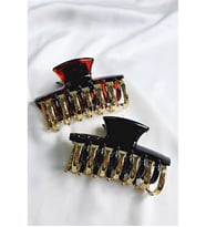 2 ADET KENİK AKRİLİK MANDAL TOKA 8 CM.