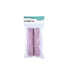 Lionesse Cırtlı Bigudi 1113 Pembe 6 Adet