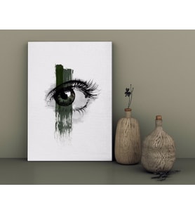BK Home Eye See You Tasarımlı Kanvas Tablo-1