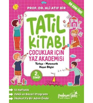 Çocuklar İçin Yaz Akademisi 2. Sınıf Tatil Kitabı