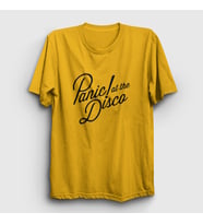 Presmono Unisex Sarı Rare To Die Panic! at the Disco T-Shirt 73241tt (Sarı)