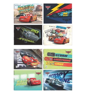 Keskin Color 15 Yaprak 25X35 Spiralli Cars Resim Defteri 300215-33