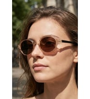 SUNSTOP Polarize Bal Rengi Unisex Güneş Gözlüğü 1365 C2054 - TR90 Esnek Dayanıklı Çerçeve