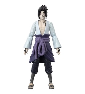 Nessiworld Anime Heroes Naruto Sasuke Uchiha Figür ve ANessiWorldesuar Seti 16 cm