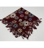 Eripek Sökme Boncuklu Tülbent 06133 (Bordo)