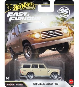 Hot Wheels Premium Series 25.Yıl Özel Fast & Furious Toyota Land Cruiser Fj60 Hnw46 - Jhw76