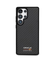 Galaxy S25 Ultra Kılıf Redbull Orjinal Lisanslı M-safe Şarj Özellikli Karbon Fiber Tasarımlı Parlaya