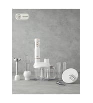 English Home Rmb 3001 4 Bıçaklı Multi Blender Seti Beyaz-bakır