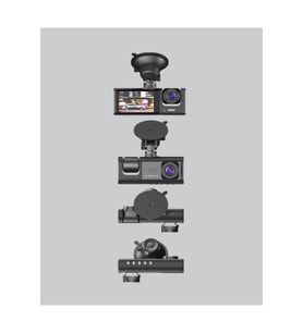 3 Kameralı Full HD Araç İçi Güvenlik ve Kayıt Sistemi