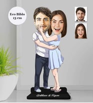 Kişiye Özel Sevgili Ahşap Eco Biblo -23