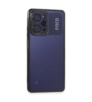 Xiaomi Poco X5 Pro 5g Kılıf Kamera Korumalı Lensli Silikon - Siyah