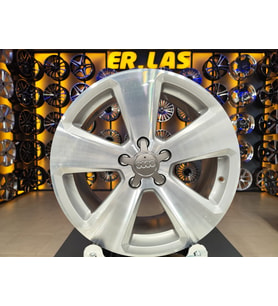 4 Adet AUDİ ORIJINAL 7.5*17 5*112 ET43 57.1 SILVER JANT REVİZE EDİLMİŞ (Takım)