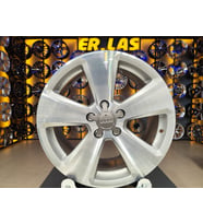 4 Adet AUDİ ORIJINAL 7.5*17 5*112 ET43 57.1 SILVER JANT REVİZE EDİLMİŞ (Takım)