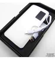 WG-130 Kişiye Özel Powerbank 13000mAh/3.7V ABS LED Lithium Ion  İsme Özel Powerbank  Hediyelik Teknoloji Ürünü